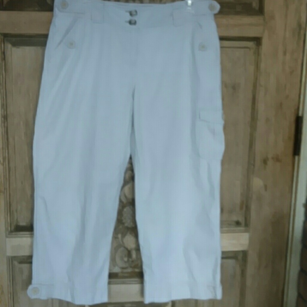Pants Capris white - Picture 2 of 2